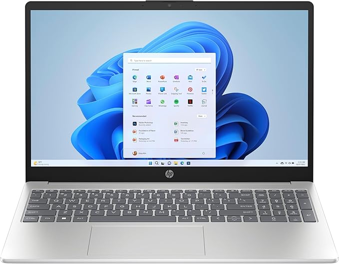 لابتوب اتش بي 15-fd0029nx، شاشة FHD 15.6 انش، انتل كور i5-1334U (الجيل 13)، بطاقة رسومات انتل ايريس Xe، ذاكرة RAM 8GB، SSD 512GB، ضمان لمدة عامين، ويندوز 11 هوم، فضي طبيعي، 9P7P3EA